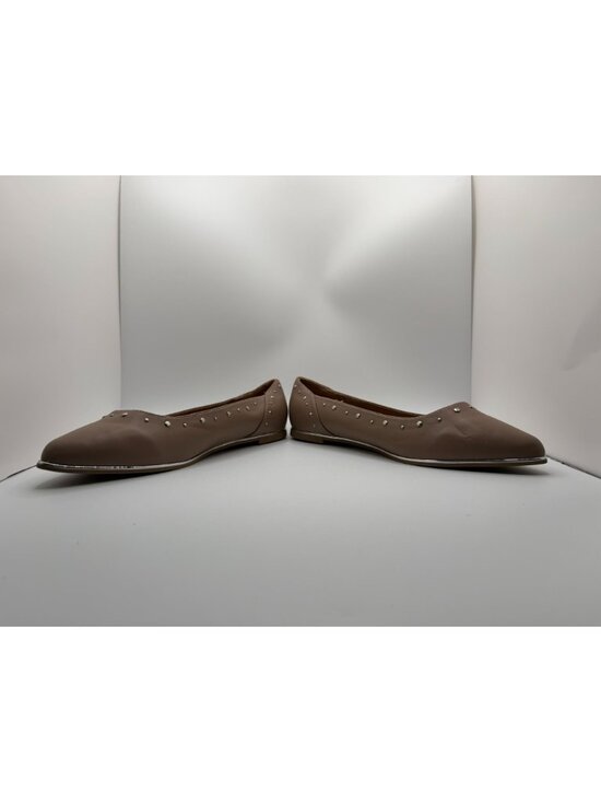 Rockport Tomatillo Ballet Flats Women Size 10W Tan Studded Pointed Toe Shoes - Picture 7 of 16